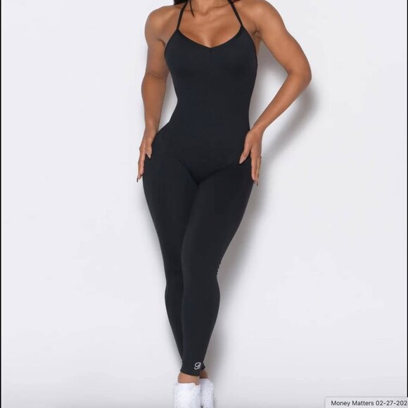 BOMBSHELL SPORTSWEAR Sculpt Bodysuit XS / Black - Picture 3 of 5